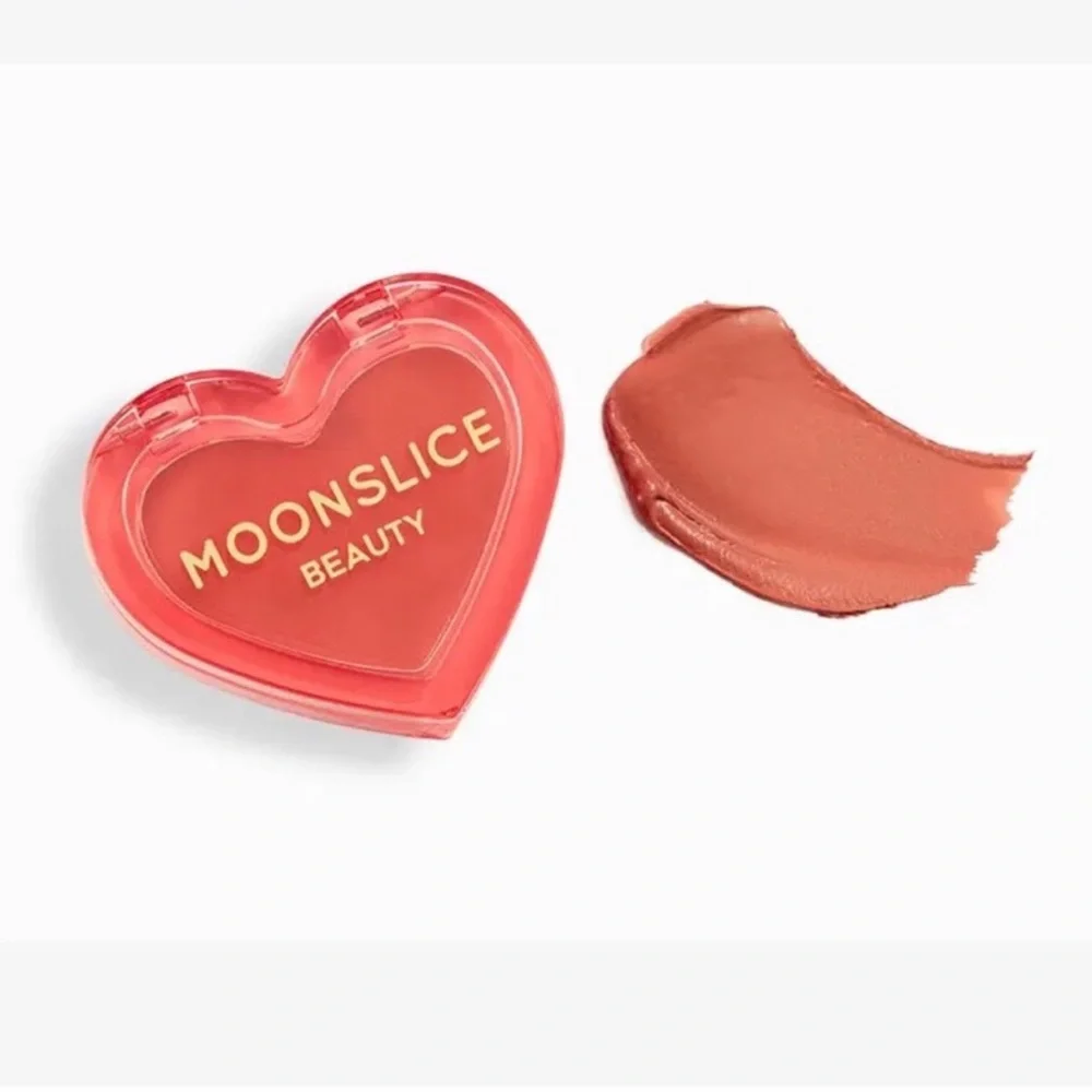 Moonslice Beauty Blush Cream in “Cutie Pie” (Coral Pink) new